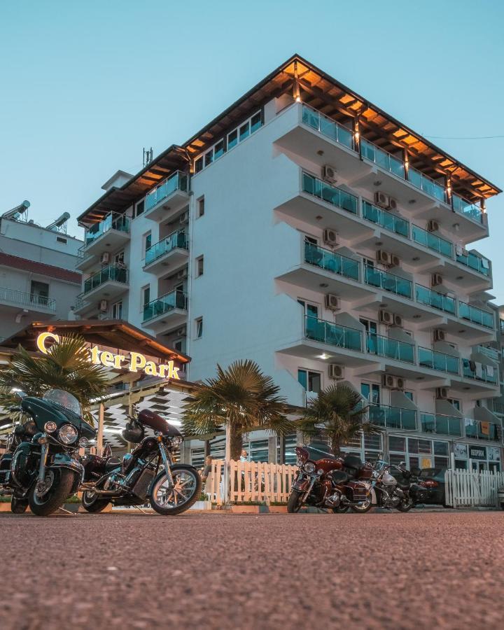 Center Park Hotell Velipojë Eksteriør bilde